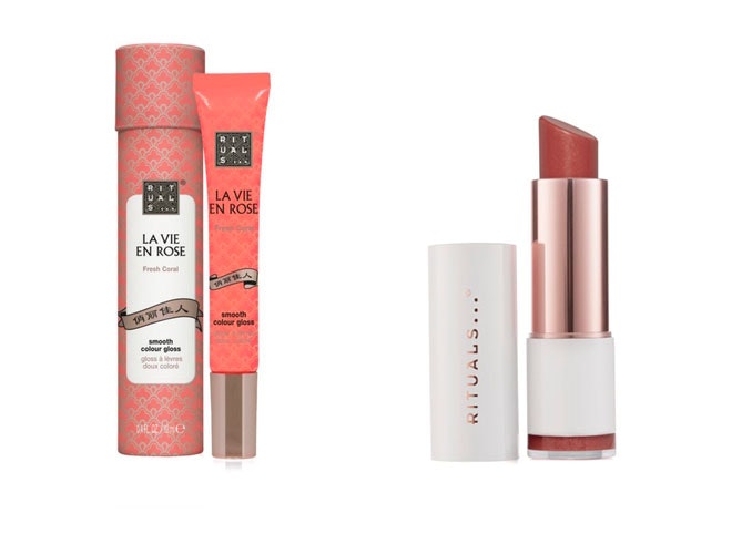 Labiales en rosa