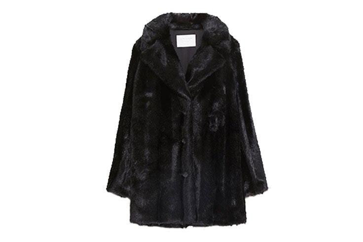 rebajas zara abrigo de pelo 