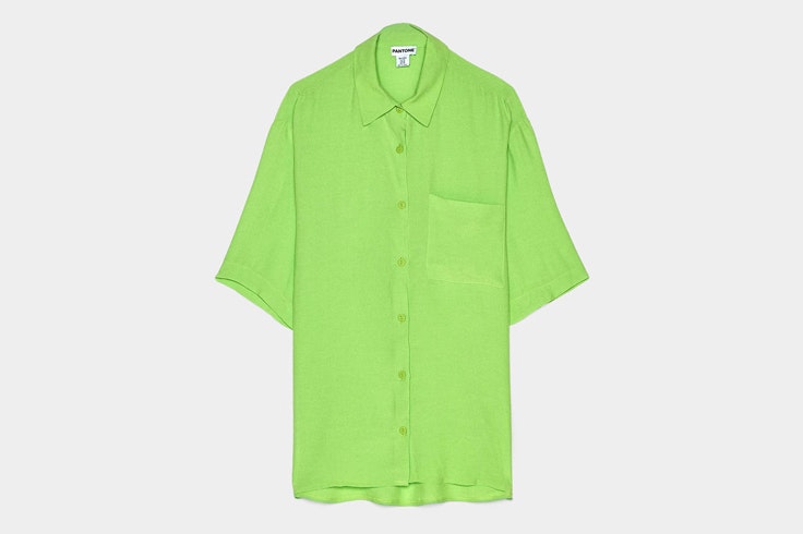 camiseta-color-verde-coleccion-pantone-primavera-bershka