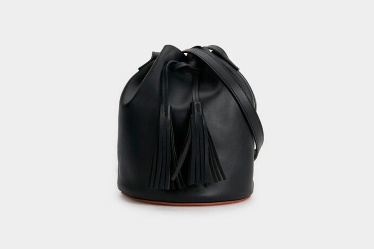 bolso negro saco parfois