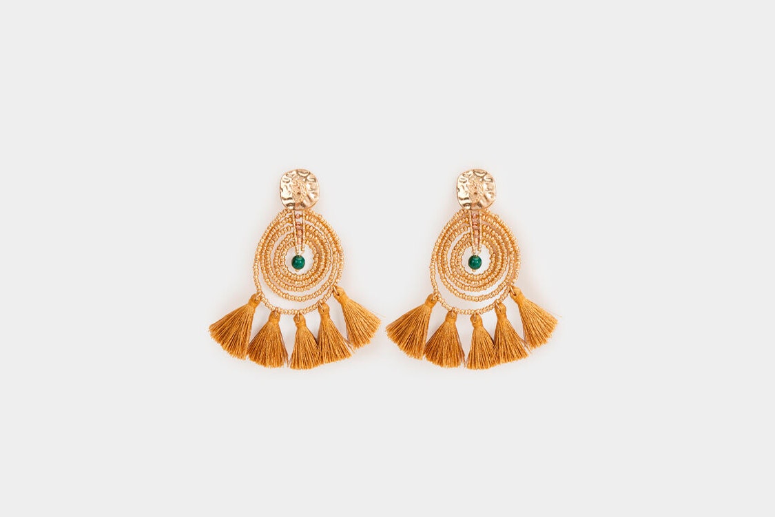 pendientes flecos parfois