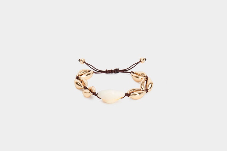 pulsera conchas parfois
