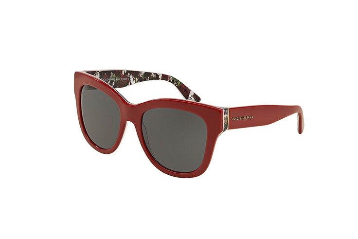 gafas de sol rojas granate dolce and gabanna soloptical