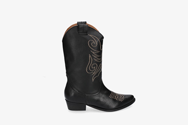 botas cowboy negras pablo ochoa calzado de otoño