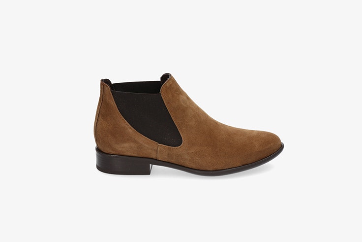 botines planos de cuero de Pablo Ochoa Shoes Paola Alberdi