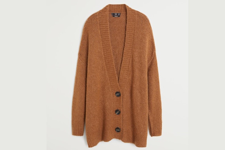 cardigans chaqueta de punto de mango