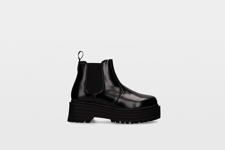 botines negros con plataforma coolway de Ulanka Matilda Djerf