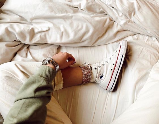 Converse blancas en Ulanka