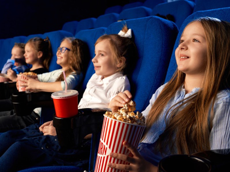 Cartelera de cine en Navidad