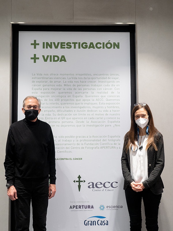 GranCasa acoge la exposición “+ Investigación, + vida”