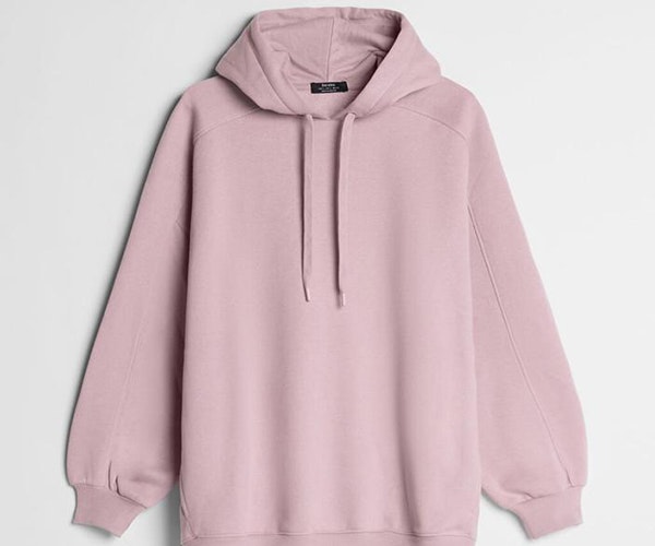 Sudadera rosa para un look comfy