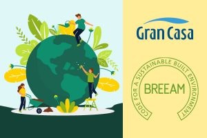 GranCasa obtiene el certificado BREEAM En-uso.