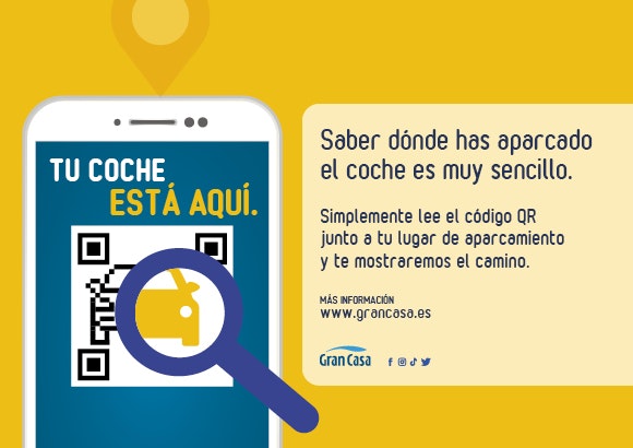 GranCasa lanza el servicio ‘¿Dónde está mi coche?’