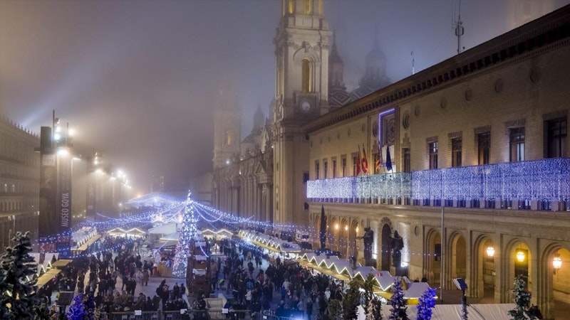 Zaragoza, ciudad mágica en Navidad