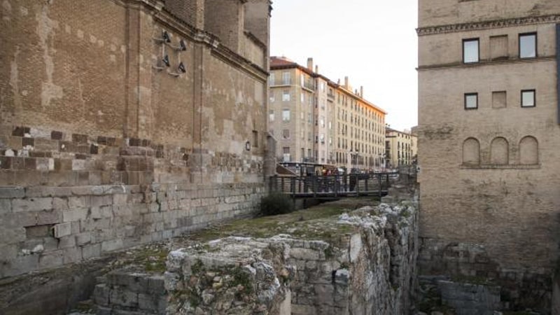Rincones romanos de Zaragoza