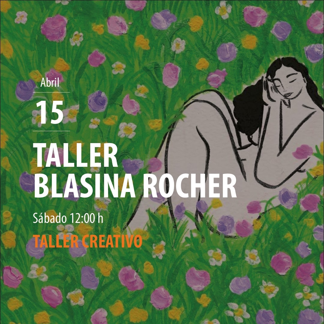 15 abril Taller Ilustración con Blasina Rocher