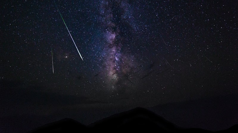 ¿Dónde ver una lluvia de estrellas en Zaragoza?