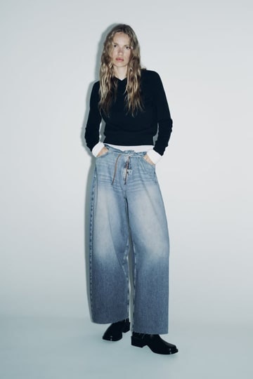Jeans que enamoran a primera vista de Zara