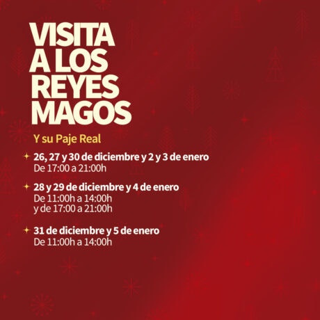 Conoce a los Reyes Magos en GranCasa